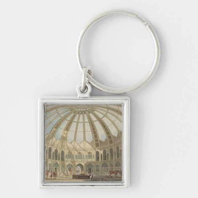 The Interior of the Stables, from 'Views of The Ro Keychain (Front)