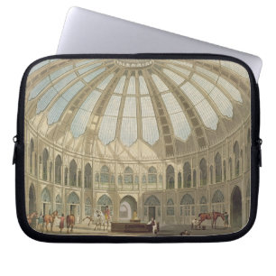 The Interior of the Stables, from 'Views of The Ro Laptop Sleeve
