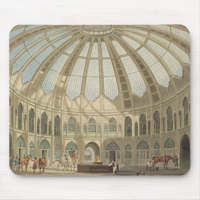 The Interior of the Stables, from 'Views of The Ro Mouse Pad (Front)