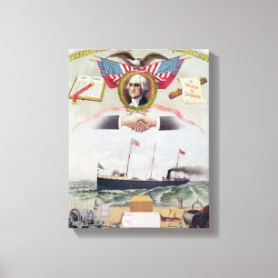 The International Longshoremen's Association Canvas Print