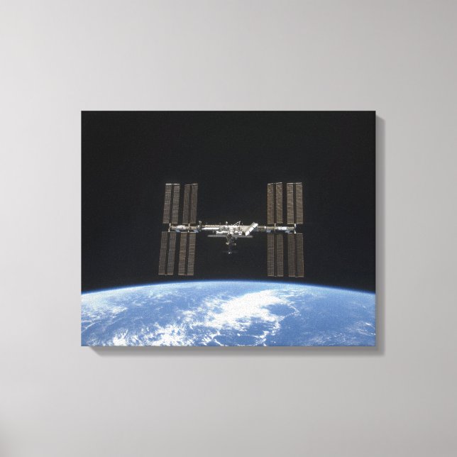 The International Space Station 10 Canvas Print (Front)