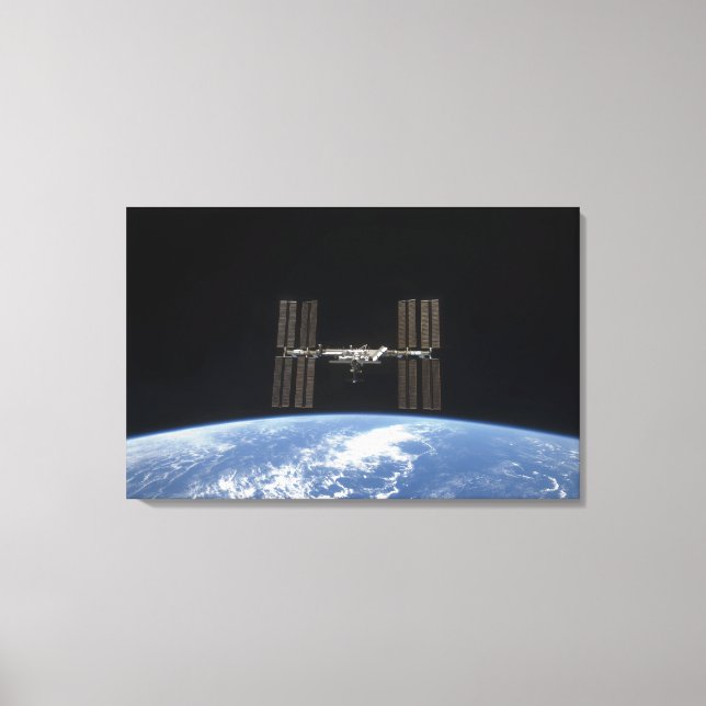 The International Space Station 10 Canvas Print (Front)