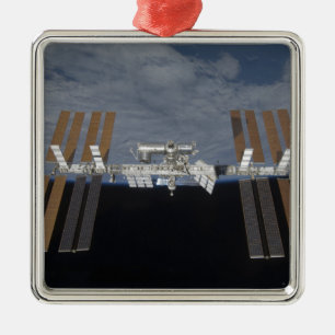 The International Space Station 11 Metal Ornament