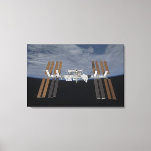 The International Space Station 14 Canvas Print