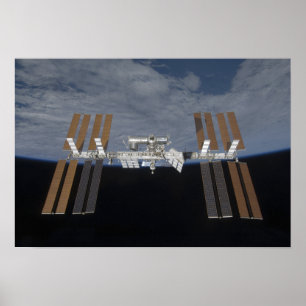 The International Space Station 14 Poster