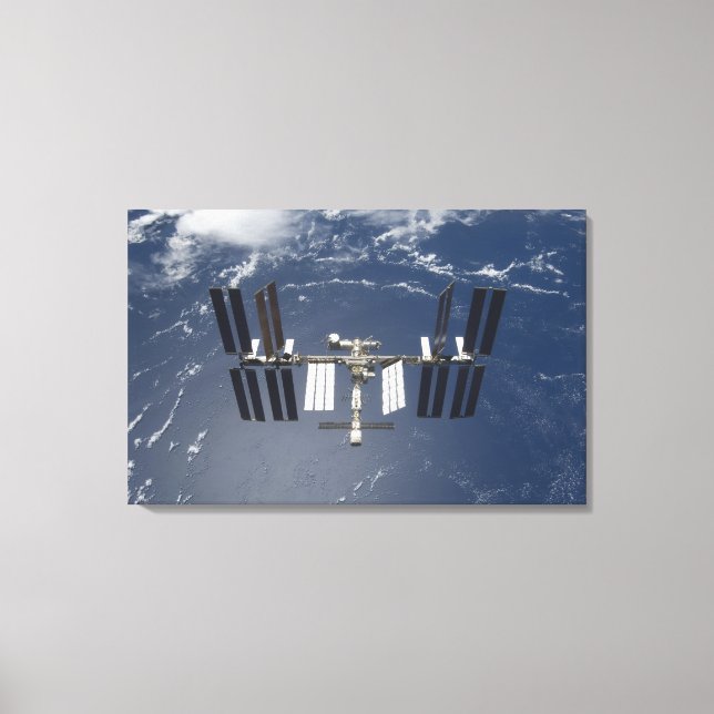 The International Space Station 16 Canvas Print (Front)