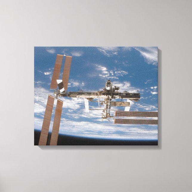 The International Space Station 17 Canvas Print (Front)
