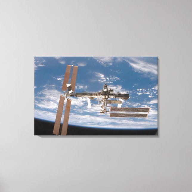 The International Space Station 17 Canvas Print (Front)