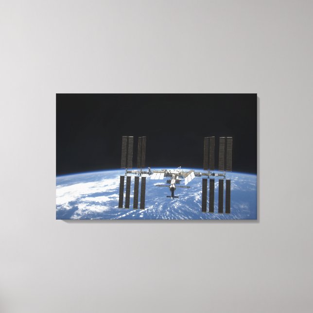 The International Space Station 18 Canvas Print (Front)