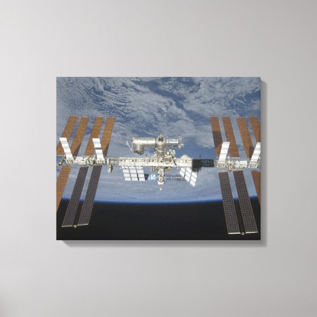 The International Space Station 3 Canvas Print (Front)