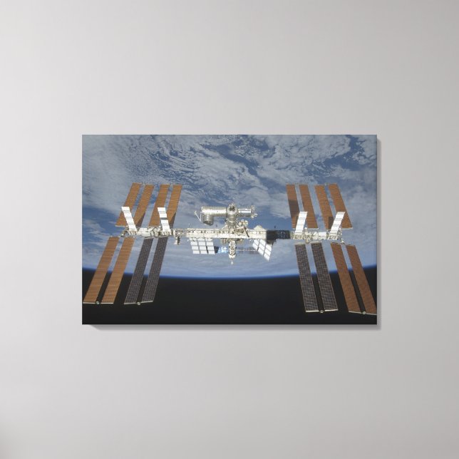 The International Space Station 3 Canvas Print (Front)