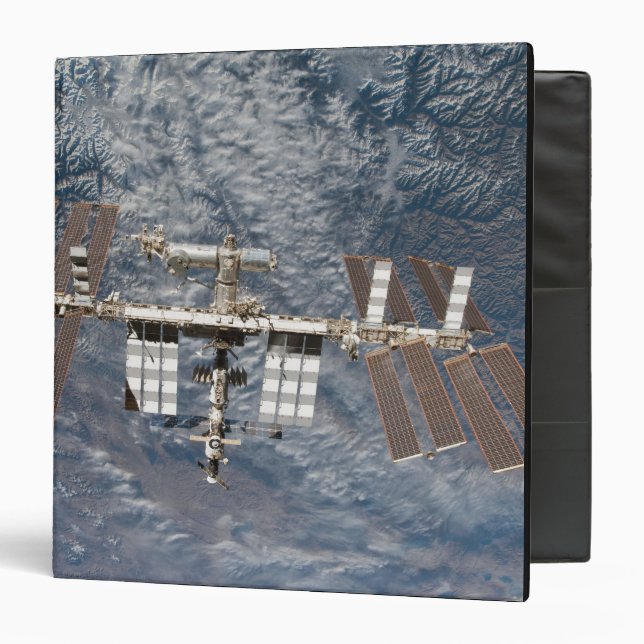 The International Space Station 8 Binder (Front/Inside)
