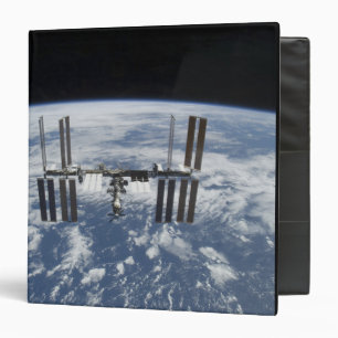 The International Space Station in orbit Binder