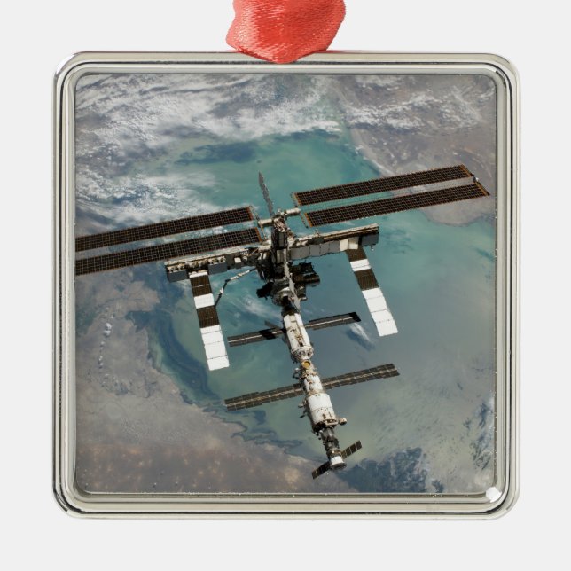 The International Space Station Metal Ornament (Front)