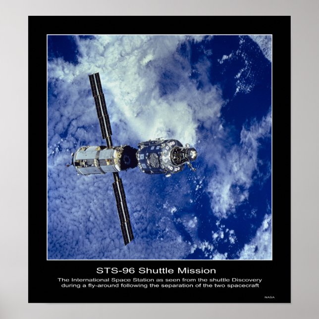 The International Space Station Poster (Front)