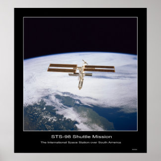 The International Space Station Poster