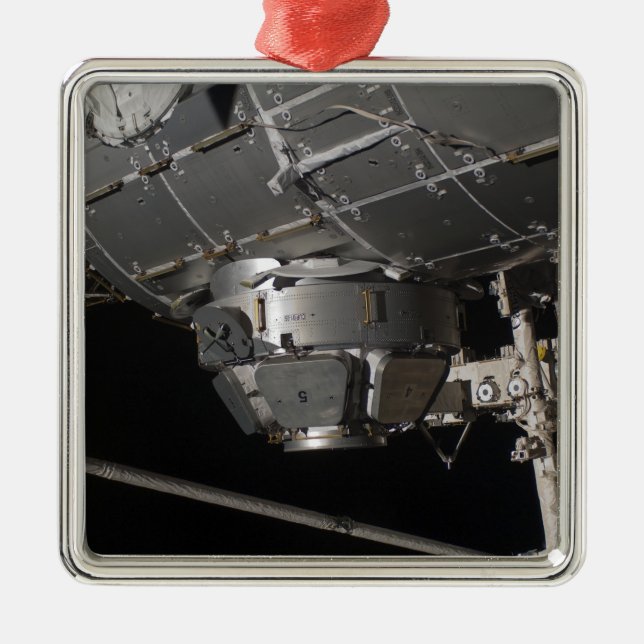 The International Space Station's Tranquillity n Metal Ornament (Front)