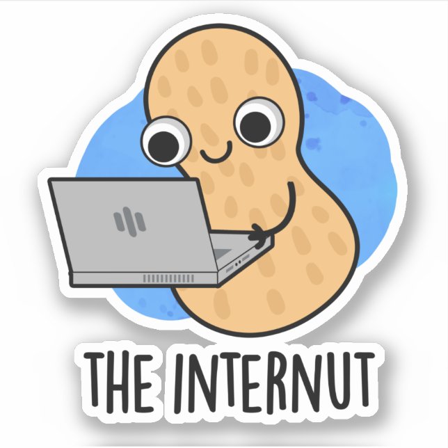 The Internut Funny Internet Peanut Pun  (Front)