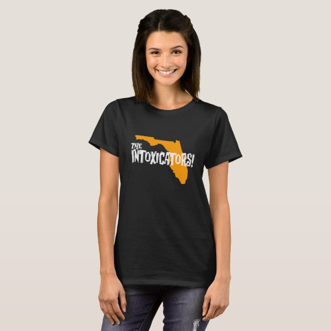 The Intoxicators! Florida Basic Women's Dark Tee (Front Full)