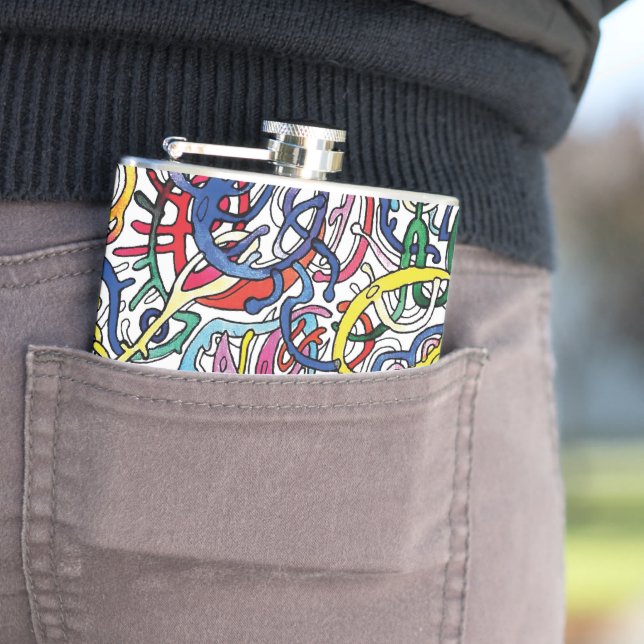 The intricacies. hip flask (In Situ)