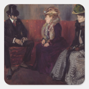 The Introduction, 1902 Square Sticker