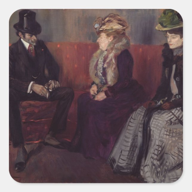 The Introduction, 1902 Square Sticker (Front)