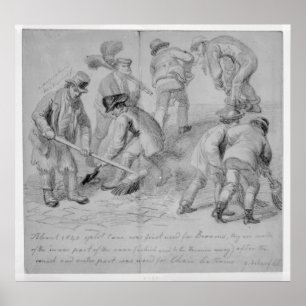 The introduction of split cane brooms poster