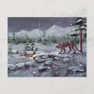 THE INTRUDER by SHARON SHARPE Postcard