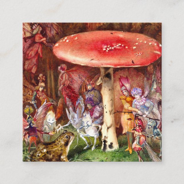 The Intruder John Anster Fitzgerald Enclosure Card (Front)