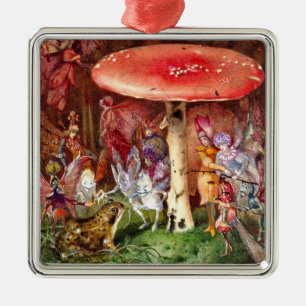 The Intruder John Anster Fitzgerald Metal Ornament