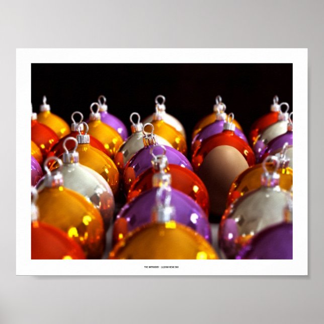 THE INTRUDER Poster 3D Digital Art (Front)