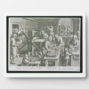 The Invention of Copper Engraving, plate 20 from ' Plaque