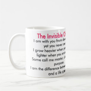 The Invisible Chains – A Riddle on Work mug P11 oz