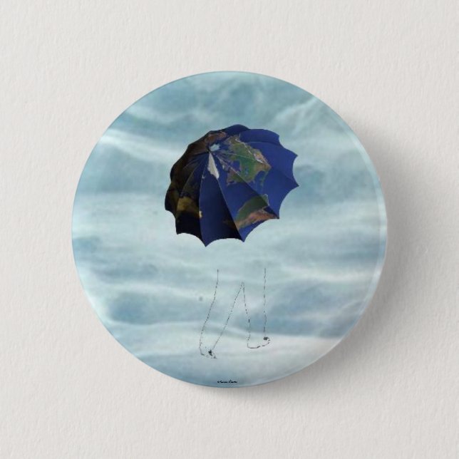 The Invisible Man Button (Front)