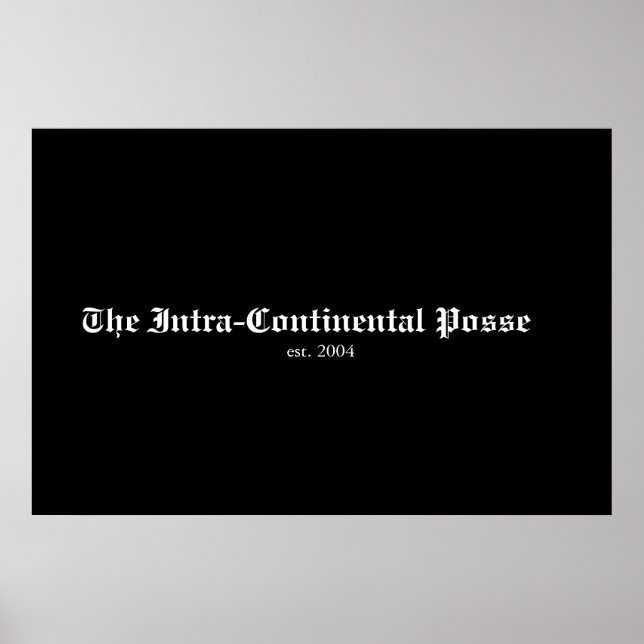 The IP poster (Front)