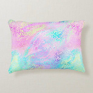 The Iridescent Leopard Series Design 10 Accent Pillow