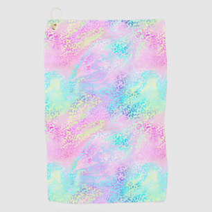 The Iridescent Leopard Series Design 10 Golf Towel