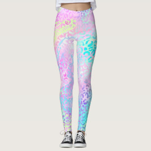 The Iridescent Leopard Series Design 10 Leggings