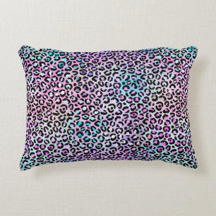 The Iridescent Leopard Series Design 12 Accent Pillow