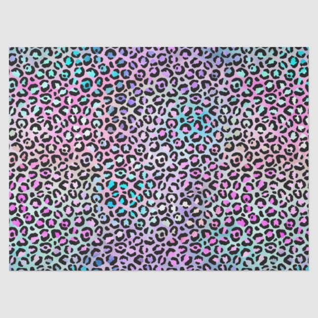 The Iridescent Leopard Series Design 12 Tissue Paper (Front)