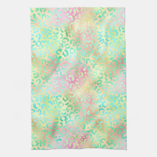 The Iridescent Leopard Series Design 2 Kitchen Towel
