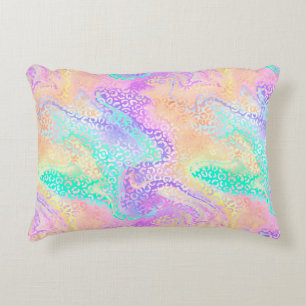 The Iridescent Leopard Series Design 3 Accent Pillow