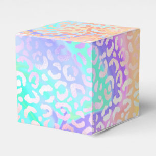 The Iridescent Leopard Series Design 3 Favor Box