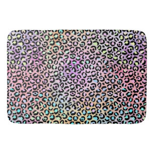 The Iridescent Leopard Series Design 6 Bath Mat