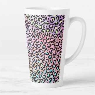 The Iridescent Leopard Series Design 6 Latte Mug