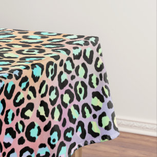The Iridescent Leopard Series Design 6 Tablecloth