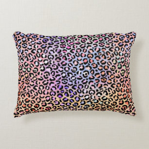 The Iridescent Leopard Series Design 7 Accent Pillow