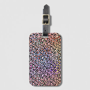 The Iridescent Leopard Series Design 7 Luggage Tag