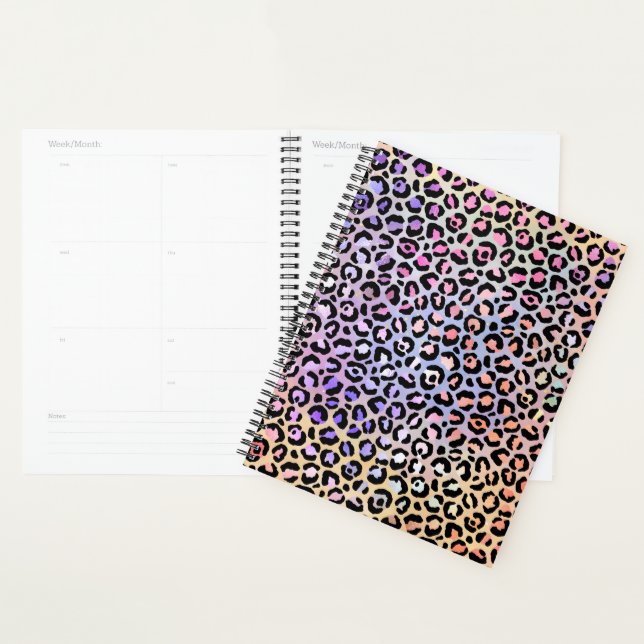 The Iridescent Leopard Series Design 7 Planner (Display)