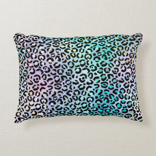 The Iridescent Leopard Series Design 8 Accent Pillow